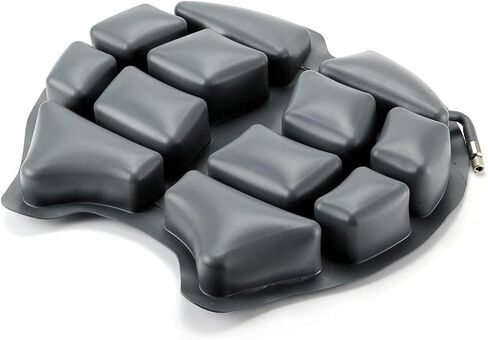 Smart Air Gel Motorcycle Seat Cushion, Black in Saudi Arabia