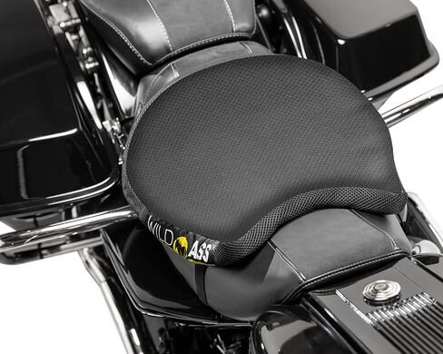 Smart Air Gel Motorcycle Seat Cushion, Black in Saudi Arabia