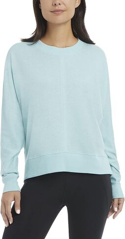 Danskin Women's Long Sleeve Wash Pullover in Saudi Arabia