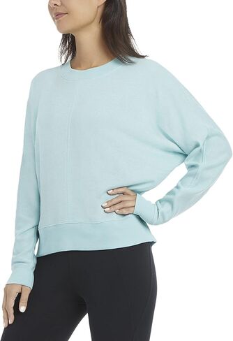 Danskin Women's Long Sleeve Wash Pullover in Saudi Arabia