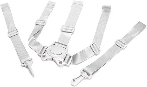 High Chair Harness for Children, 5point Hamess Adjustable Baby Seat Belt, Suitable for Baby Strollers, Pushchair Universal high Chair Straps in Saudi Arabia