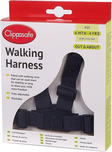 Clippasafe Walking Harness and Reins (Navy) in Saudi Arabia