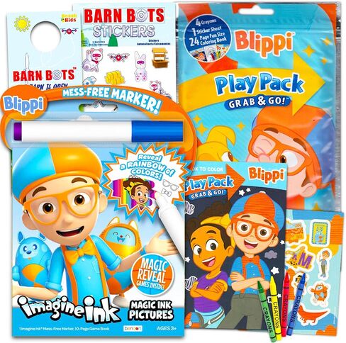 Blippi Coloring and Activity Books - Imagine Ink Coloring Book, Play Pack, Stickers, More in Saudi Arabia