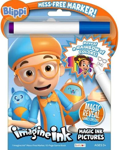 Blippi Coloring and Activity Books - Imagine Ink Coloring Book, Play Pack, Stickers, More in Saudi Arabia