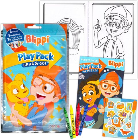 Blippi Coloring and Activity Books - Imagine Ink Coloring Book, Play Pack, Stickers, More in Saudi Arabia