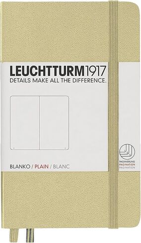 LEUCHTTURM1917 - جيب بغلاف مقوى للكمبيوتر المحمول A6-187 صفحة مرقمة للكتابة واليوميات (منفذ أحمر، مسطر) in Kuwait