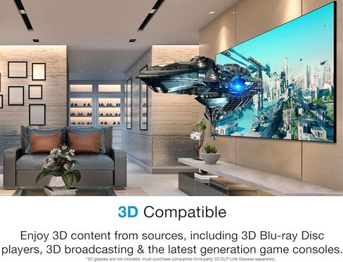 جهاز عرض الأفلام المنزلي والخارجي Optoma H190X بسعر معقول | دعم HD جاهز 720p + 1080p | متوافق مع 3D | مكبر صوت مدمج in Kuwait