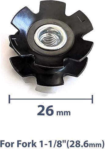 6 قطع من شوكة الدراجة من جولديل، صامولة نجمة، MTB، سماعة رأس لدراجة الطريق (لشوكة 1-1/8 بوصة) in Kuwait