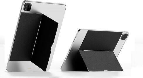 Adhesive Tablet Stand, Flat Invisible iPad Stand, Adjustable Universal Tablet Stand, Compatible with Tablets Up to 10.8-11 Inches (Black) in Saudi Arabia
