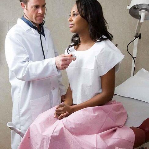 منتجات TIDI، TID 982448، ملاءة منديل للمريض مكونة من طبقتين، ألوان مائية، 40 بوصة عرض × 48 بوصة طول (عبوة من 100 قطعة) in Kuwait