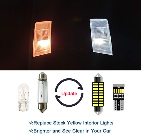 AWALITED 13pcs RAM Interior LED Lights Kit Super Bright LED Map Dome Light Bulbs for 2009 2010 2011 2012 2013 2014 2015 2016 2017 2018 Dodge Ram 1500,2500,3500 Pickup Truck All Models in Saudi Arabia
