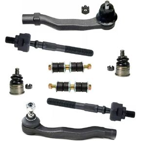 8 قطعة الجبهة السفلى وصلة كروية التعادل قضبان Sway بار لهوندا ل سيفيك 1996-2000 ES2943R 1 ES2946L الخارجي EV367 الأطراف الداخلية in Kuwait