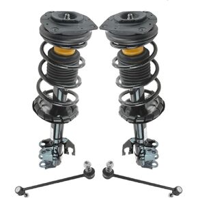 4pcs Suspension Kit Set Assembly Front Left Right Strut Sway Bar for Nissan for Versa 1.8L 2007-2012 & 1.6L 2009-2011 54618JX00A SR4127 in Kuwait