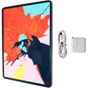 2018 Apple iPad Pro (12.9-inch, Wi-Fi + Cellular, 64GB) - Silver (Renewed) in Kuwait