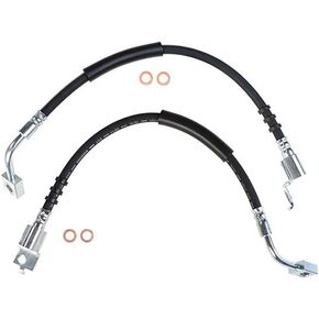 Set 2 Brake Hose, Front Brake Hydraulic Hose Brake Line Kit fits Jeep Cherokee 1990 1989 1988 1987 1986 fits Jeep Comanche 1990 1989 1988 1987 1986 fits Jeep Wagoneer 1989 1988 1987 1986 in Kuwait