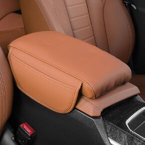 for Corvette C7 Stingray/C7 Grand Sport/C7 Z06 2013-2019 Center Console Protector Pad Car Armrest Cushion PU Leather Waterproof Centre Console Armrest Cover,A-33 * 21cm in Saudi Arabia