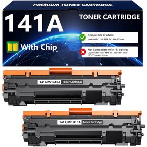 APRONE 141A Black Toner Cartridges 2 Pack (with Chip) Compatible for HP 141A W1410A 141X Toner Cartridge for M110w MFP M139w M140w Printer in Kuwait