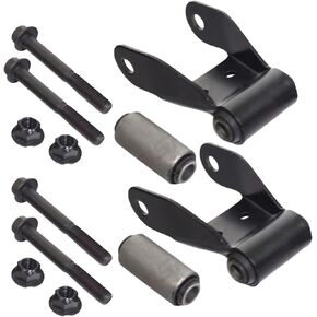 طقم إصلاح دعامة القيد الخلفي من Leaf Spring متوافق مع 1975-2009 Ford Ranger، E-150، F-150، Mazda B2300، B3000 - يستبدل 722-001 in Kuwait