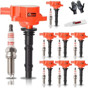 حزمة 8 ملف إشعال مطور وقابس شرارة لـ 4.6L 5.5L مرسيدس بنز CL550 CLK550 CLS550 E550 G550 GL450 GL550 S550 SL550 ML450 2007 2008 2009 2010 2011 2012 2013 2014 2015 in Kuwait