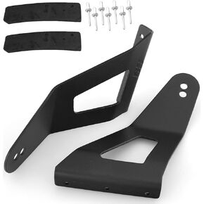 2PCS 52'' LED Light Bar Mounting Brackets - for Mounting Offroad Lightbar on Upper Windshield, Compatible with 2007-2013 Chevrolet Silverado Suburban Avalanche Tahoe & GMC Yukon Sierra in Kuwait