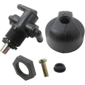 Fuel Tank Valve Petcock 3 Way & Knob NUT Fit for Polaris 1997-2004 Sportsman 500 HO, Replace# 7052161 5432559 in Kuwait