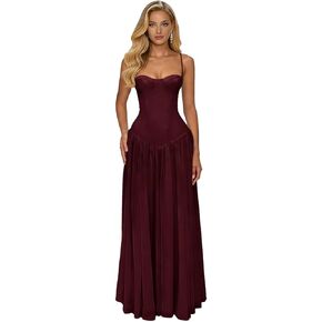 Ouyisha Corset Bridesmaid Dresses Chiffon Prom Dress A Line Formal Modest Wedding Guest Dress 2026 in Kuwait