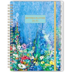 2026-2031 Monthly Planner - JUL 2026 - JUN 2031, 8.5" x 6.4", 5 Year Monthly Calendar 2026-2031, 60-Month Planner with Tabs, Inner Pocket, Golden Stamping in Kuwait