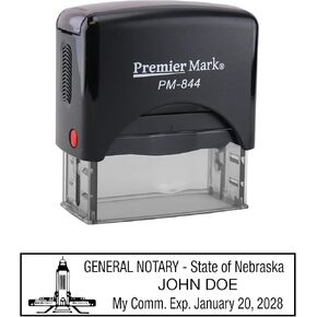 ختم مطاطي ذاتي التحبير لكاتب العدل في نبراسكا - يلبي مواصفات الولاية in Kuwait