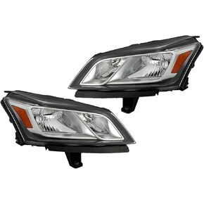 waltyotur Driver and Passenger Side Headlight Headlamp Assembly Halogen Left LH Right RH Replacement for Traverse 2013 2014 2015 2016 2017 Replacement for 84262931 84262932 in Kuwait