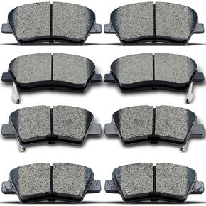 Front Rear Ceramic Brake Pads 8 Pieces Set fit for 2017-2020 Hyundai Elantra,for 2017-2020 Hyundai Ioniq,for 2017-2022 Kia Niro in Kuwait