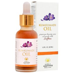 Kerala Ayurveda Kumkumadi Face Oil for Glowing & Radiant Skin - 1 Fl Oz | Manjishtha and Saffron Rich | Skin Rejuvenating Serum | Facial Moisturizer for Radiant Glow in Kuwait