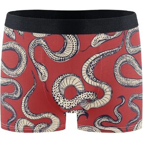 ZZKKO Men's Underwear Briefs Tattoo Snakes Vintage Print Men's Boxer Briefs,Trunks Underwear for Men S in Kuwait