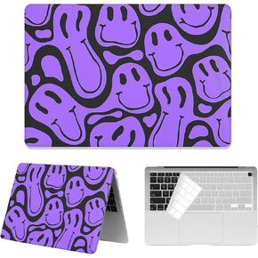 Watbro Compatible MacBook Air 13 inch Laptop case 2020 2019 2018 Release A2337 M1/A2179/A1932, Retro 70's Modern Pattern case, Suitable for MacBook Air 2020 with Touch ID in Kuwait