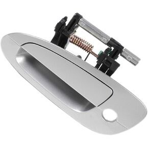 Compatible with Nissan Front Left Driver Side 2002-2006 Altima Radian Silver KY1 / K12 Exterior Outside Door Handle 2002 2003 2004 2005 2006 in Kuwait
