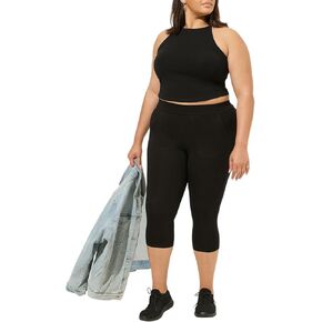 سروال ضيق بجيب بدواسة مقاس كبير للنساء من Torrid in Kuwait