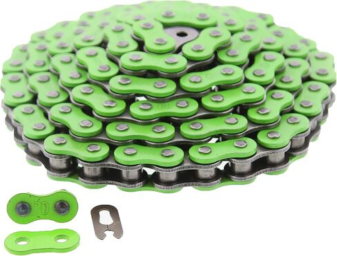 1999-2003 fits Yamaha YFM350 350 Warrior Green Chain & Silver Sprocket 13/40 in Saudi Arabia