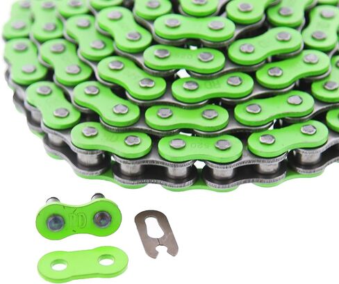 1999-2003 fits Yamaha YFM350 350 Warrior Green Chain & Silver Sprocket 13/40 in Saudi Arabia