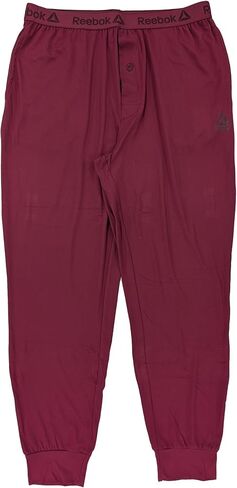 Reebok Mens Beaujolais Tech Comfort Tapered Jogger Pajama Lounge Pant Large in Saudi Arabia