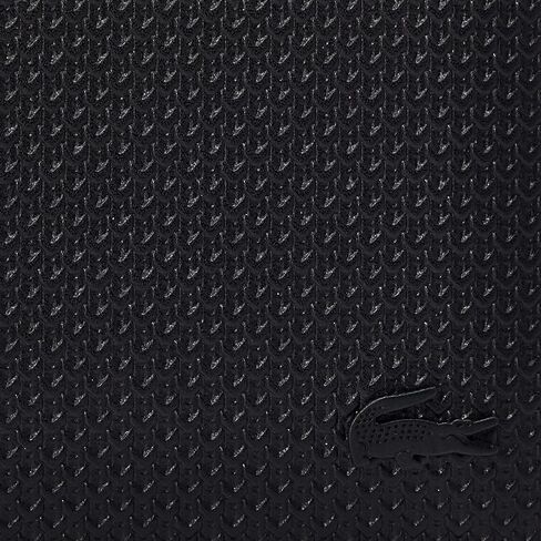 Lacoste Men's Chantaco Billfold With Zip Card Holder Wallet, Black, One Size in Saudi Arabia