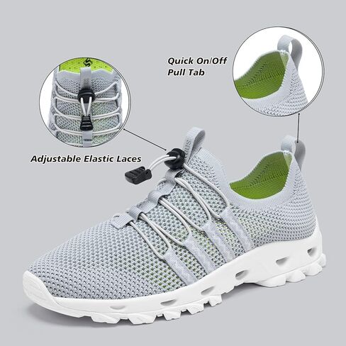 SOBASO Water Shoes Men Hiking Quick Dry Aqua Swim Beach River Barefoot Shoes for Boat Hike Surf Sport Diving Sailing Travel Adult Unisex in Saudi Arabia