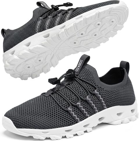 أحذية سوباسو المائية للرجال للتنزه سيرًا على الأقدام سريعة الجفاف والسباحة والشاطئ والنهر حفاة القدم للقارب والتنزه وركوب الأمواج والرياضة والغوص والإبحار والسفر للبالغين للجنسين in Kuwait