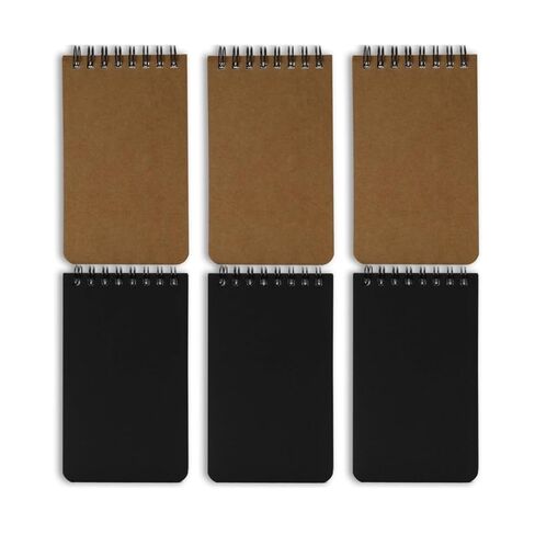 1 PCS 3x5 Wirebound Pocket Notebook - Small Mini Memo Pad with Lined Pages | Spiral Top Notepad for Outdoor/Home/Office in Saudi Arabia