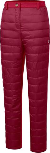 Little Donkey Andy Women's Lightweight Puffy Pants Winter Warm Insulated Puffer Quilted Pants for Hiking Snow Ski Fleece Lined Black XL in Kuwait