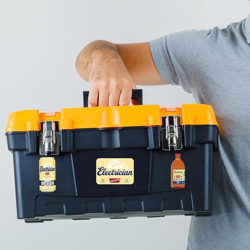 (Pack of 3) Electrician Sticker - Funny Electrical Worker Accessories Waterproof Stickers, 3 Inches in Kuwait