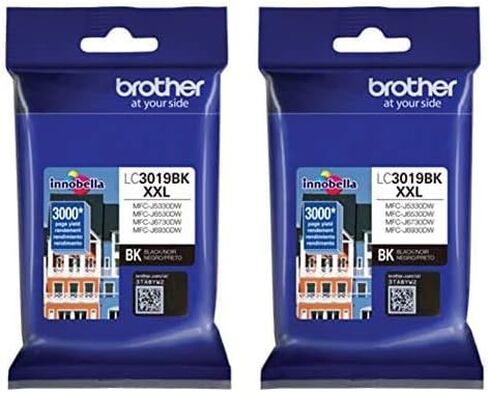 Brother LC3019BK Super High Yield Black Ink Cartridge - 2 Pack in Saudi Arabia