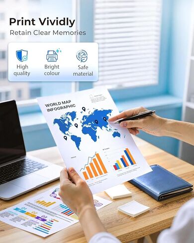 خراطيش 67XL سوداء/ملونة لحبر HP 67 67XL للطابعات Deskjet 2700e 2755e 2732 2752 Deskjet 4155 4155e Envy 6055 6055e 6052 6058 Envy Pro 6400 6455 6455e 6458، عبوتان in Kuwait