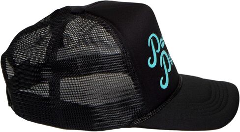 TOP HEADWEAR Men's Pacific Palisades Trucker Hat - LA Snapback Cap, Black in Saudi Arabia