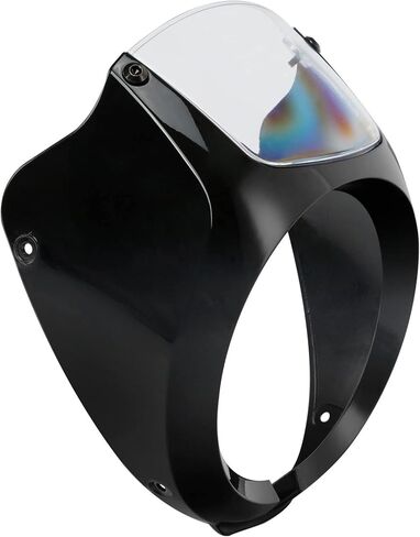 XMT-MOTO المصباح الأمامي هدية الزجاج الأمامي الشفاف يصلح لهوندا المتمردين CMX1100 2021-2025 لمعان أسود/زجاج أمامي شفاف in Saudi Arabia