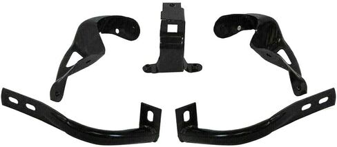 Set Of 5 Front Bumper Bracket Left Driver & Right Passenger Side Direct Replacement Compatible With Chevrolet Silverado 1500 / GMC Sierra 1999-02 / Tahoe/Suburban 2000-2006 in Saudi Arabia