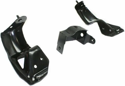 Set Of 5 Front Bumper Bracket Left Driver & Right Passenger Side Direct Replacement Compatible With Chevrolet Silverado 1500 / GMC Sierra 1999-02 / Tahoe/Suburban 2000-2006 in Saudi Arabia
